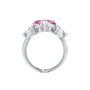 Chiara Ferragni First Love Ring SIV+WH/PINK CZ Tamaño 18