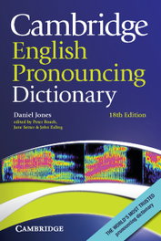 Cambridge English Pronouncing Dictionary 18th Edition, VV.AA - CAMBRIDGE