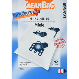 Bolsa de Recambio para Aspiradora Scanpart M 157 MIE 15 MIELE