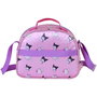 Hello Kitty Bolsa Portamerienda 3D Playful Infantil Rosa Isotérmica Asa Bandolera Ajustable y Cinta para Carrito