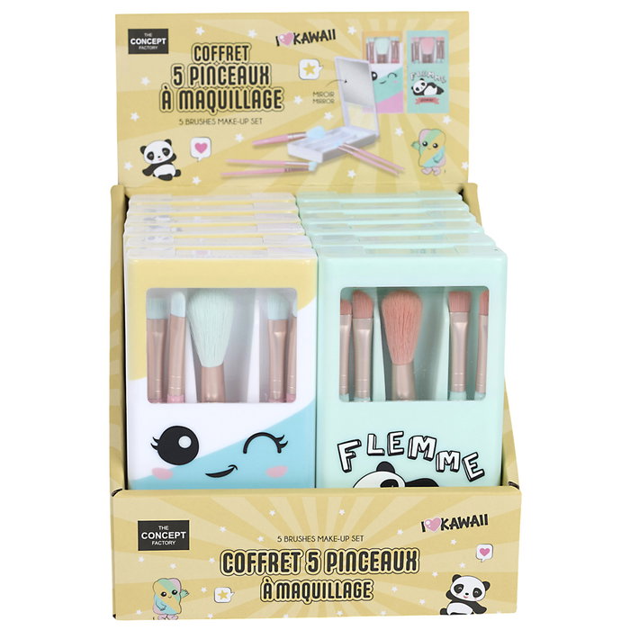 The Concept Factory JGO. 5 BROCHAS C/CAJA KAWAII