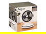 Argon Ventilador de Sobremesa Giratorio, 35W, 2 Velocidades, Color Blanco y Negro, Dimensiones 26x35x26 cm (Set de 4)