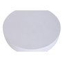 DKD Home Decor Set de 2 Mesas Auxiliares de GRC 60x60x50 cm Blanco