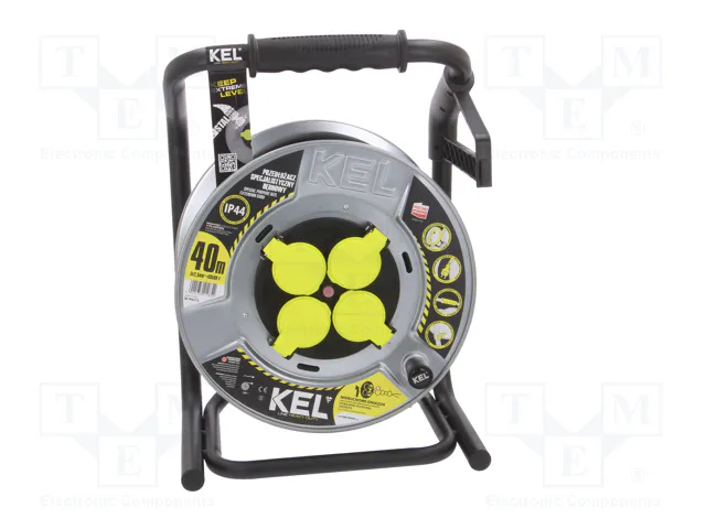 KEL Prolongador de alimentación H05RR-F 3G2,5mm2 40m