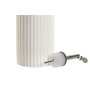 DKD Home Decor Aceitera de Porcelana e Inox 350ml Blanco