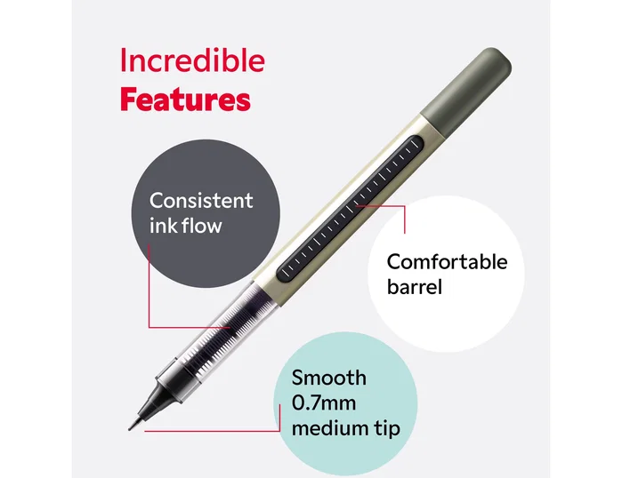 Uni-Ball Rollerball Eye UB-157E 0,7mm Negro Caja 12 UD