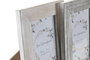 Marco Foto 10X15 Alpino DKD Home Decor Blanco Beige 1.5 x 20 x 15 cm (6 Unidades)