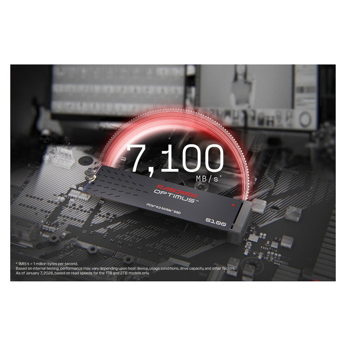 SanDisk Optimus 5100 1 TB M.2 NVMe SSD