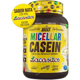 BIG Micellar Casein Proteína Caseína - Sabor Conguitos White 1 Kg