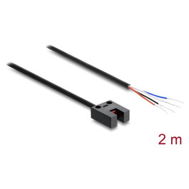 DeLOCK 91873 Sensor fotoeléctrico barrera de luz 5 mm tipo U PNP