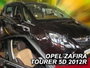 Heko Deflectores de Ventanilla Ref. 25328 para Opel Zafira Tourer