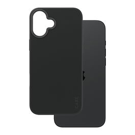 PanzerGlass CARE Funda Negra MagSAFE para iPhone 16 Plus Resistente a Golpes y Rayones con Certificado Militar MIL-STD-810H