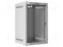 Lanberg Armario Rack Mural 10 pulgadas 9U Gris WF10-2309-10S