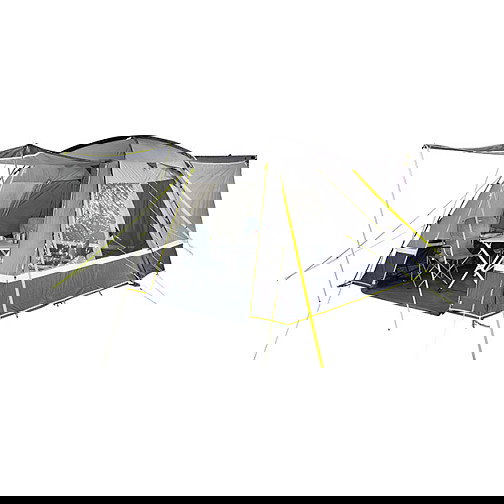 High Peak Tienda de Campaña Busvorzelt Trentino 2.0 para Vehículo, Grupo, Gris Lima, Incluye Mosquitera y Ventilación, Ref. Trentino 2.0 (grau/limette)