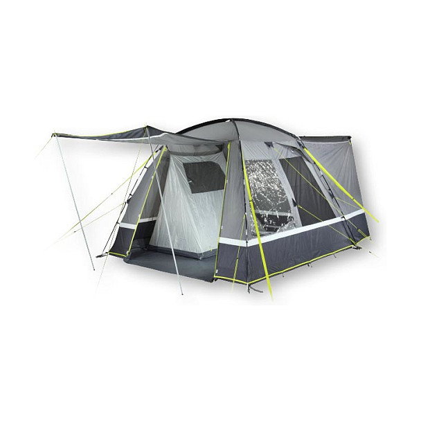 High Peak Tienda de Campaña Busvorzelt Trentino 2.0 para Vehículo, Grupo, Gris Lima, Incluye Mosquitera y Ventilación, Ref. Trentino 2.0 (grau/limette)
