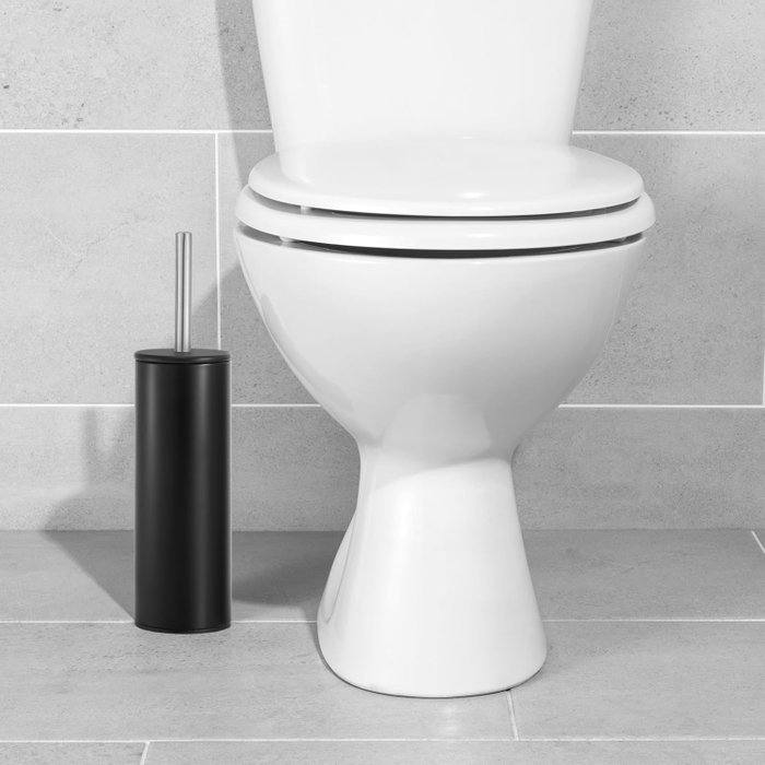 Confortime Escobillero WC Inox Black Confortime Escobillero WC Inox Black