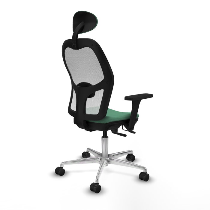 PIQUERAS Y CRESPO Silla de oficina Jorquera Verde esmeralda y Blanco PIQUERAS Y CRESPO Silla de oficina Jorquera Verde esmeralda y Blanco