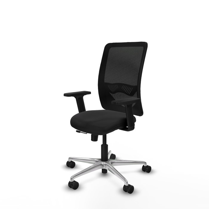 PIQUERAS Y CRESPO Silla de oficina Zulema Negra con Mecanismo Sincro/Traslack PIQUERAS Y CRESPO Silla de oficina Zulema Negra con Mecanismo Sincro/Traslack