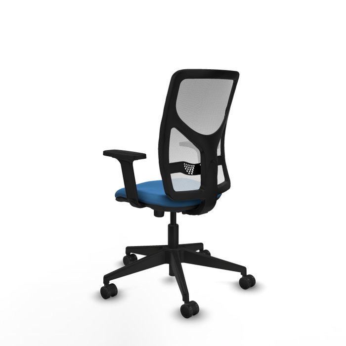 PIQUERAS Y CRESPO Silla de oficina Motilla con mecanismo Sincro, Azul claro y Blanco PIQUERAS Y CRESPO Silla de oficina Motilla con mecanismo Sincro, Azul claro y Blanco