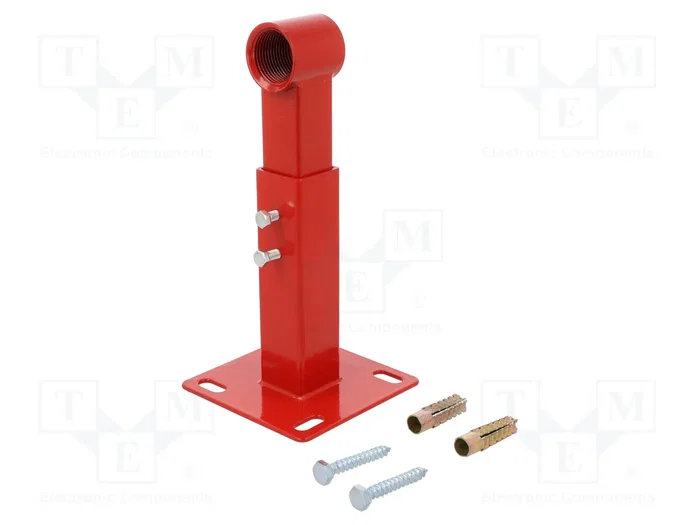 IBO Soporte para fijación de vasos de expansión 3/4 de color rojo IBO Soporte para fijación de vasos de expansión 3/4 de color rojo