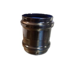 Manguito Unión Vitrificado H-H 80 mm PVMH080 para Estufa Pellet