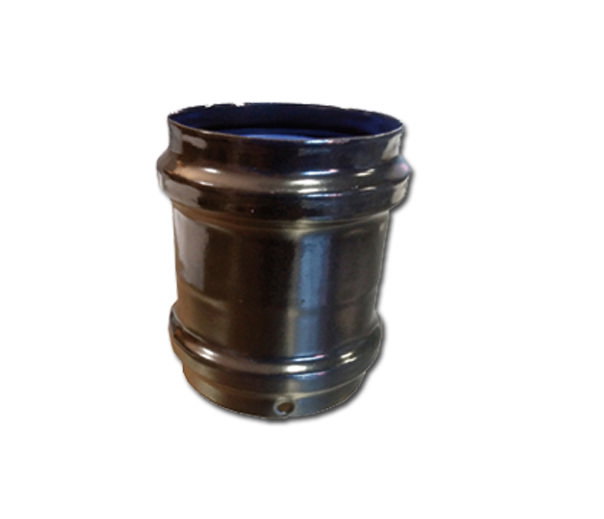 Manguito Unión Vitrificado H-H 80 mm PVMH080 para Estufa Pellet Manguito Unión Vitrificado H-H 80 mm PVMH080 para Estufa Pellet