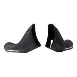 Campagnolo Juego de Apoyamanos ErgoPower Ultra Shift Negro - Compatible con Chorus, Record y Super Record 1000g