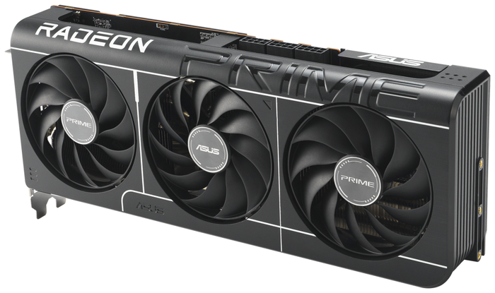 Asus Prime Radeon RX 9070 XT OC 16 GB GDDR6 Negro