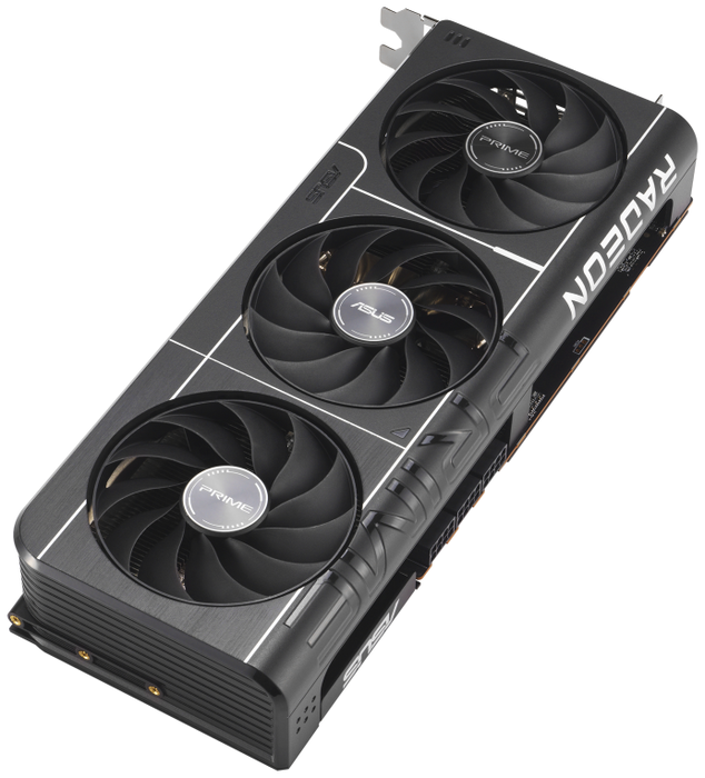 Asus Prime Radeon RX 9070 XT OC 16 GB GDDR6 Negro