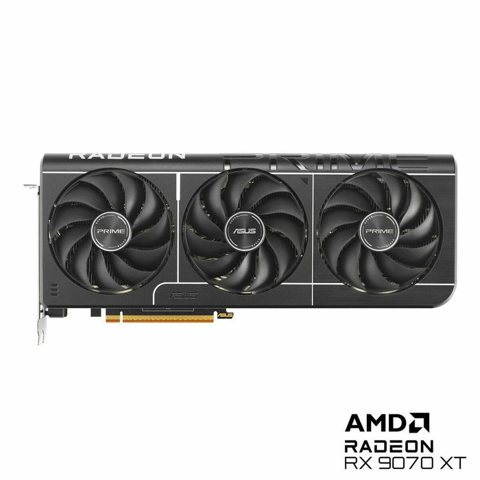 Asus Prime Radeon RX 9070 XT OC 16 GB GDDR6 Negro