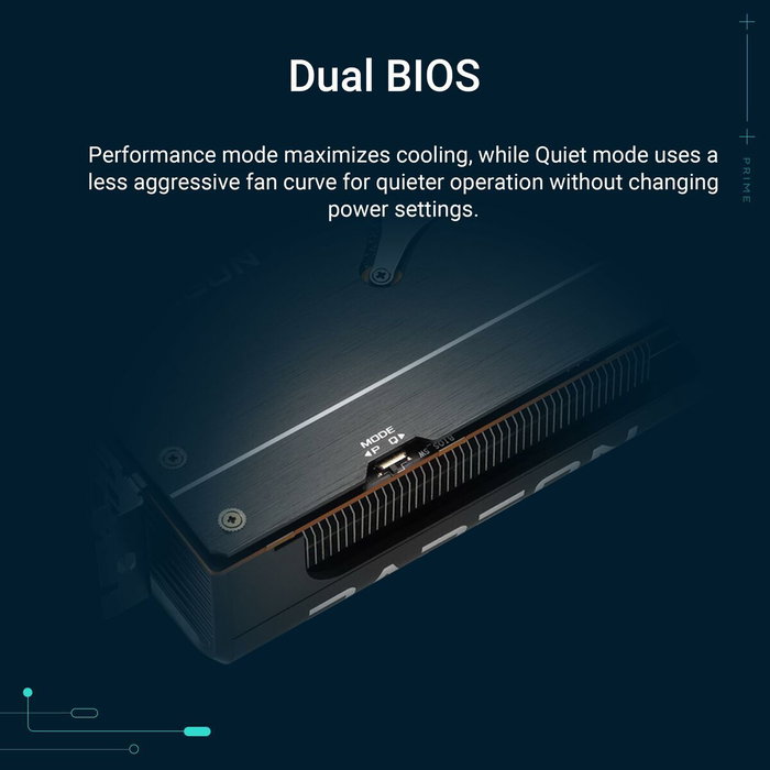 Asus Prime Radeon RX 9070 XT OC 16 GB GDDR6 Negro