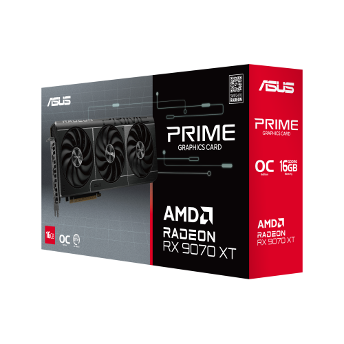 Asus Radeon RX 9070 XT 16 GB GDDR6 Tarjeta Gráfica 90YV0L71-M0NA00 Asus Radeon RX 9070 XT 16 GB GDDR6 Tarjeta Gráfica 90YV0L71-M0NA00