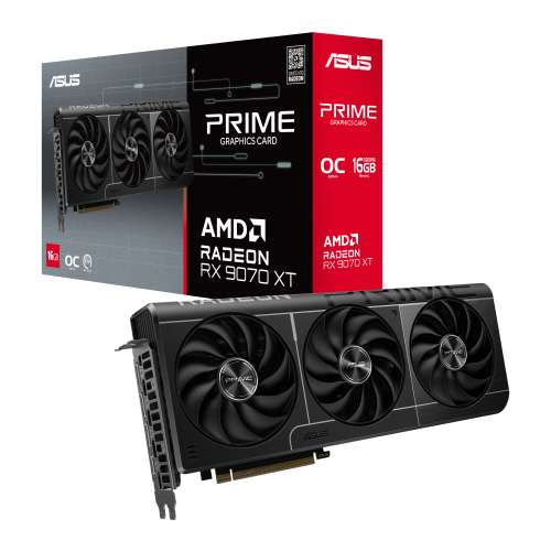 Asus Radeon RX 9070 XT 16 GB GDDR6 Tarjeta Gráfica 90YV0L71-M0NA00 Asus Radeon RX 9070 XT 16 GB GDDR6 Tarjeta Gráfica 90YV0L71-M0NA00