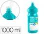 Liderpapel Tempera liquida escolar turquesa 1000 ml