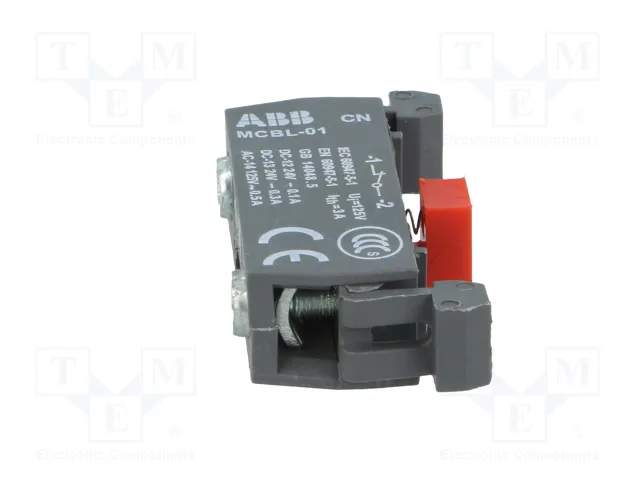 ABB Microcontacto Elemento de contacto NC 22mm para placa frontal