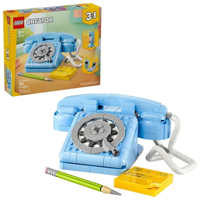 LEGO Creator Teléfono Retro 3 en 1 LEGO Creator Teléfono Retro 3 en 1