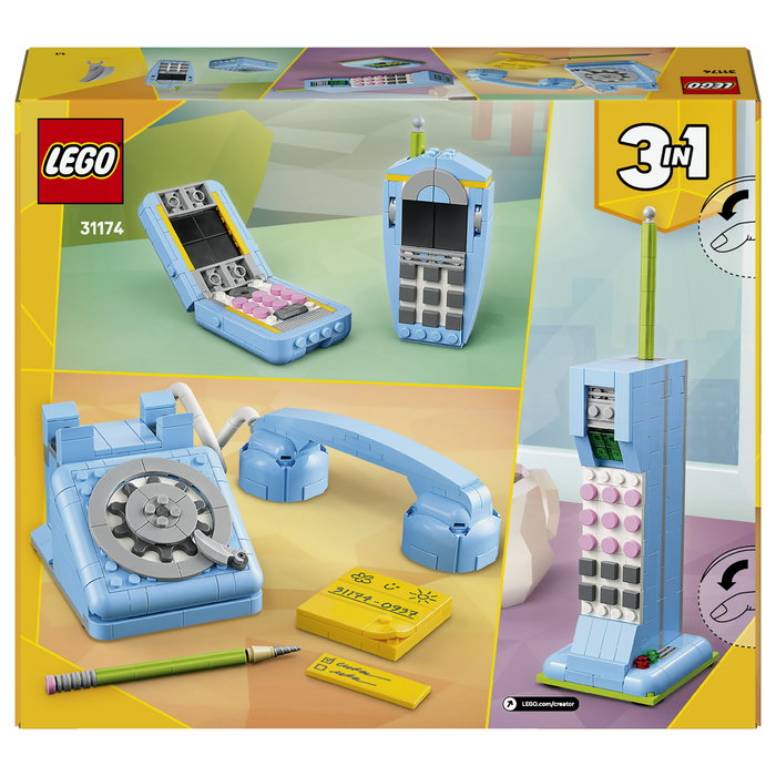 LEGO Creator 3en1 Teléfono Retro 31174