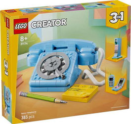 Lego Creator Teléfono Retro - Juego de Construcción para Niños y Adultos