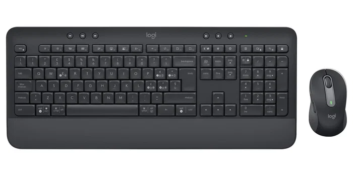 Logitech Signature MK650 for Business Combo - Teclado y Ratón Inalámbrico Bluetooth LE, QWERTY Italiano (Grafito) - Modelo 920-010996