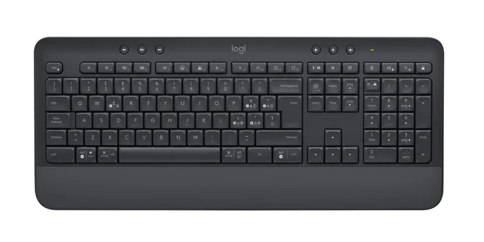 Logitech Signature MK650 for Business Combo - Teclado y Ratón Inalámbrico Bluetooth LE, QWERTY Italiano (Grafito) - Modelo 920-010996