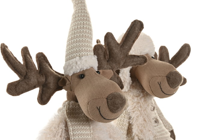 DKD Home Decor Figura Poliéster Navidad Alpina Surtido 2
