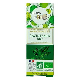 BORN TO BIO Ravintsara Aceite Esencial Orgánico 10 ml Bio