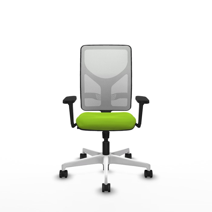 PIQUERAS Y CRESPO Silla de oficina Motilla con mecanismo Sincro, Pistacho y Blanco PIQUERAS Y CRESPO Silla de oficina Motilla con mecanismo Sincro, Pistacho y Blanco