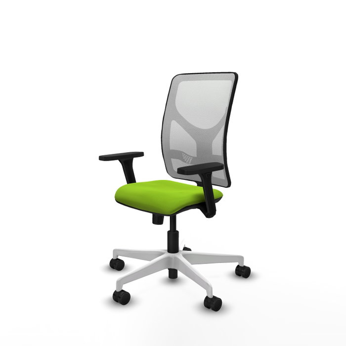PIQUERAS Y CRESPO Silla de oficina Motilla con mecanismo Sincro, Pistacho y Blanco PIQUERAS Y CRESPO Silla de oficina Motilla con mecanismo Sincro, Pistacho y Blanco