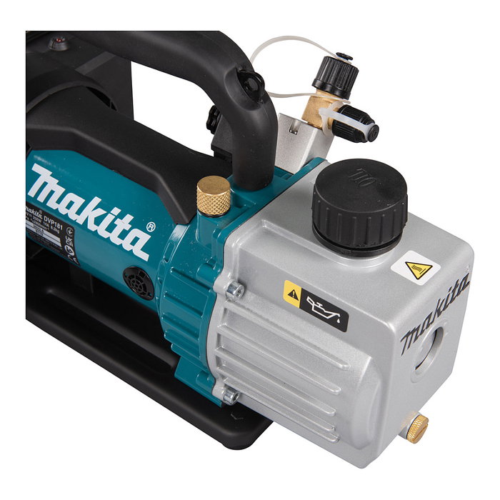 Makita DVP181ZK Akku-Vakuumpumpe, 113 l/min, Batería 6000 mAh, 60 min Makita DVP181ZK Akku-Vakuumpumpe, 113 l/min, Batería 6000 mAh, 60 min