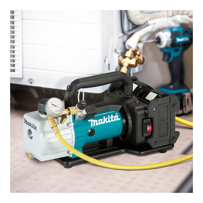 Makita DVP181ZK Akku-Vakuumpumpe, 113 l/min, Batería 6000 mAh, 60 min Makita DVP181ZK Akku-Vakuumpumpe, 113 l/min, Batería 6000 mAh, 60 min