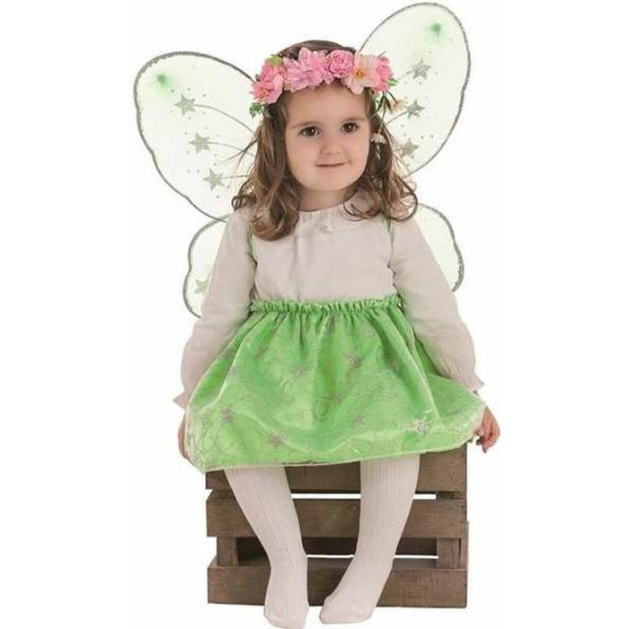 Creaciones Llopis Disfraz Infantil Mariposa Verde Set 3-6 Años