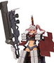 Frame Arms Girl Maqueta Plastic Model Kit Kagutsuchi-Otsu Fencer 19 cm