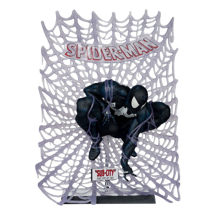 Marvel Collection Estatua PVC 1/6 Spider-Man (Spider-Man #1)(Black Suit)(Chase) 15 cm Marvel Collection Estatua PVC 1/6 Spider-Man (Spider-Man #1)(Black Suit)(Chase) 15 cm