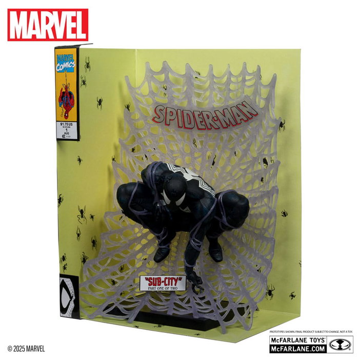 Marvel Collection Estatua PVC 1/6 Spider-Man (Spider-Man #1)(Black Suit)(Chase) 15 cm Marvel Collection Estatua PVC 1/6 Spider-Man (Spider-Man #1)(Black Suit)(Chase) 15 cm